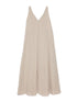 maxi linen dress